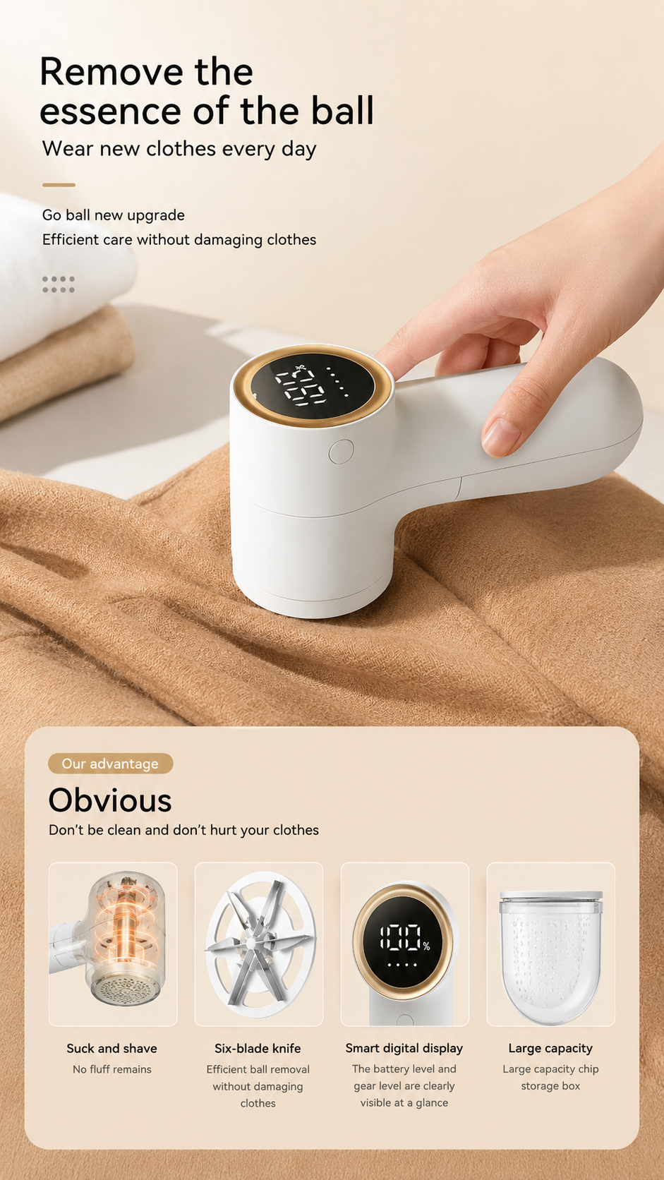 RenewWear™ Digital Fabric Shaver