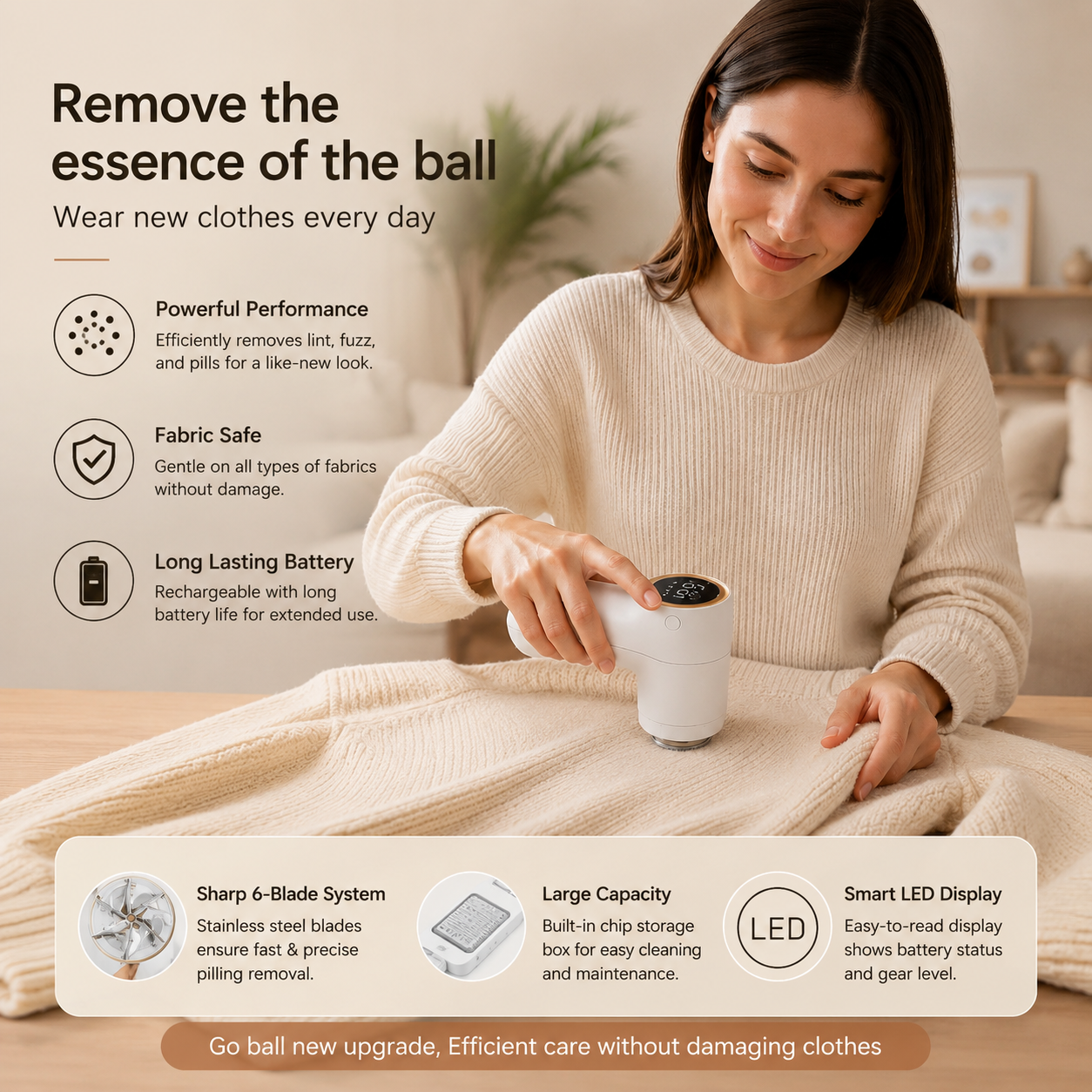 RenewWear™ Digital Fabric Shaver